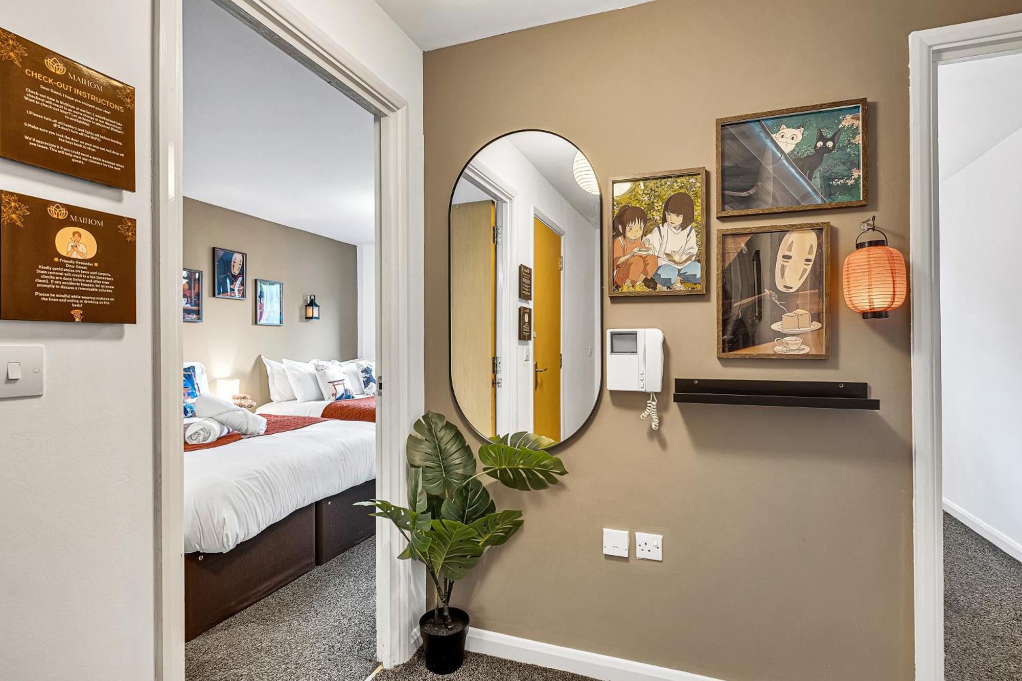 Anime Suite - Central And Free Parking With Netflix Birmingham Esterno foto