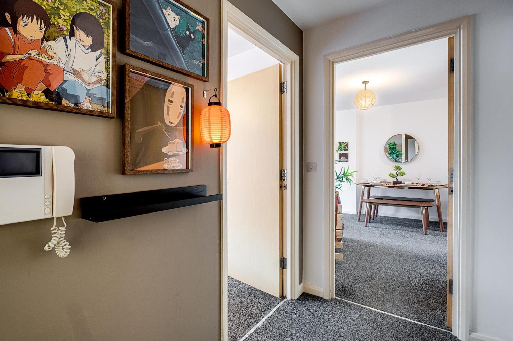 Anime Suite - Central And Free Parking With Netflix Birmingham Esterno foto